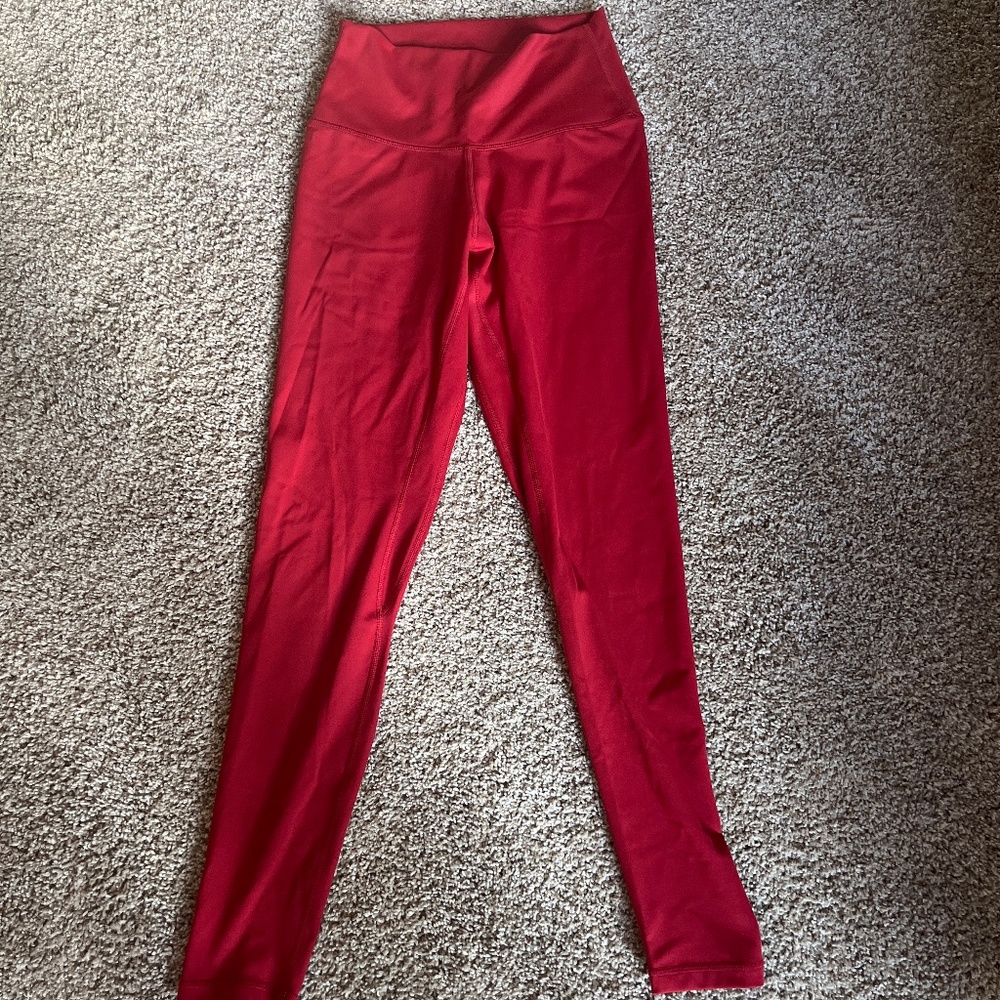 colorfulkoala red leggings